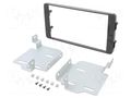Radio frame; Mitsubishi; 2 DIN; black gloss ACV RAM-40.946