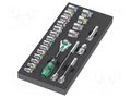 Wrench-set; 6-angles,socket spanner; Mounting: 3/8"; 23pcs. WERA WERA.05150111001