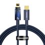 Baseus CATS000003 Lightning - USB-C cable 20W 480Mb/s 1m - blue, Baseus 6932172605674 6932172605674