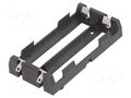 Holder; 18650; Batt.no: 2; soldered KEYSTONE KEYS1047