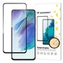 Wozinsky Tempered Glass Full Glue Super Tough Screen Protector Full Coveraged with Frame Case Friendly for Samsung Galaxy S21 FE black, Wozinsky 5907769310324 5907769310324