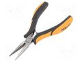 Pliers; half-rounded nose; 140mm BETA BE1177BM