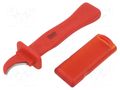 Knife; for electricians; for cables; Tool length: 170mm NWS NW2042