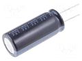 Capacitor: electrolytic; THT; 100uF; 450VDC; Ø18x40mm; Pitch: 7.5mm Elite PV2W101MNN1840