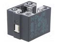 Contact block; NO + NC; 10A; max.400VAC; max.250VDC; -40÷80°C PIZZATO ELETTRICA VFB6