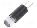 LED lamp; blue; 5÷6VDC; No.of diodes: 1; 5mm; Lens: transparent MARL 204-930-20-38