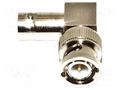 Connector: BNC; Type: angled; male + female; 50Ω; 30VAC; 60VDC MUELLER ELECTRIC BU-P3534
