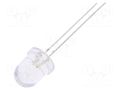 LED; red/green; 8mm; 30°; Front: convex; 2.1÷2.6/2.9÷3.4VDC; round OPTOSUPPLY OSRPP28131A