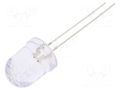 LED; red/yellow; 10mm; 30°; Front: convex; 2.1÷2.6/2.1÷2.6VDC OPTOSUPPLY OSRYP2A131A