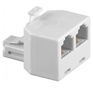 ISDN T-Adapter RJ11/RJ14 6p4c Connector - 6p4c 2x Socket TF-PL6/2SO6