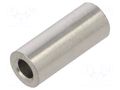 Spacer sleeve; 12mm; cylindrical; stainless steel; Out.diam: 5mm DREMEC DR345/2.6X12