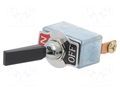 Switch: toggle; Pos: 2; SPST; ON-OFF; 50A/12VDC; Leads: screw; TD/TD1 SWITCH COMPONENTS TD1-1A-DC-3-B