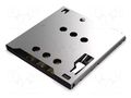 Connector: for cards; Micro SIM; push-pull; SMT; gold flash; PIN: 6 GCT SIM7155-6-1-14-A
