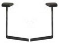Armrests; ESD; 1set; Application: for chair; steel RT WORK ESD-CHAIR/KZ/B
