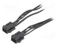 Cable; male-male; PIN: 6; 0.4m; 4A; Insulation: PVC; TLYp; 0.35mm2 ESPE KABX-6PMM-L400