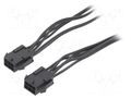 Cable; male-male; PIN: 6; 0.6m; 4A; Insulation: PVC; TLYp; 0.35mm2 ESPE KABX-6PMM-L600