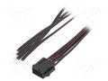 Cable; male,cables; PIN: 8; 0.6m; 4A; Insulation: PVC; TLYp; 0.35mm2 ESPE KABX-8PMS-L600