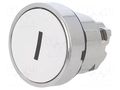 Switch: push-button; 22mm; Stabl.pos: 1; white; none; IP66; flat SCHNEIDER ELECTRIC ZB4BA131