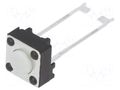 Microswitch TACT; SPST; Pos: 2; 0.05A/12VDC; THT; none; 1.57N; 4.3mm E-SWITCH TL59NF160Q