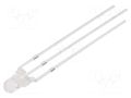 LED; red/green; 3mm; 30°; Front: convex; 3÷15VDC; No.of term: 3 OPTOSUPPLY OSRPMC3131A-VV