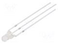 LED; red/green; 3mm; 30°; Front: convex; 3÷15VDC; No.of term: 3 OPTOSUPPLY OSRPMC3131A-VV