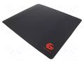 Pad; black; mouse; 400x450x3mm GEMBIRD MP-GAME-L