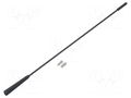 Antenna mast; 0.375m; M5,M6; inside; Alfa Romeo,Ford,Lancia PER.PIC. A00102