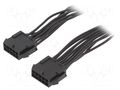 Cable; male-male; PIN: 10; 0.6m; 4A; Insulation: PVC; TLYp; 0.35mm2 ESPE KABX-10PMM-L600
