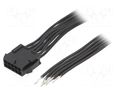 Cable; male,cables; PIN: 10; 0.6m; 4A; Insulation: PVC; TLYp; 0.35mm2 ESPE KABX-10PMS-L600