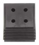 CABLE GROMMET, OPEN, TPE, BLACK 2583590000