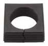 CABLE GROMMET, OPEN, TPE, BLACK 2583650000