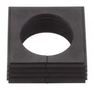 CABLE GROMMET, OPEN, TPE, BLACK 2583660000