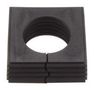 CABLE GROMMET, OPEN, TPE, BLACK 2583690000