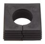 CABLE GROMMET, OPEN, TPE, BLACK 2583730000