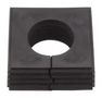 CABLE GROMMET, OPEN, TPE, BLACK 2583730000