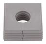 CABLE GROMMET, OPEN, TPE, GREY 2584480000