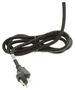 POWER CORD, NEMA5-15P, 6FT, 10A, BLACK 17406