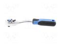 Rattle; 1/4"; Chrom-vanadium steel; with switch; Teeth: 72 HÖGERT TECHNIK HT1R324