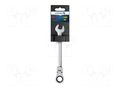 Wrench; combination spanner,with ratchet,with joint; 8mm HÖGERT TECHNIK HT1R048