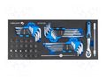 Wrenches set; 53pcs. HÖGERT TECHNIK HT7G153