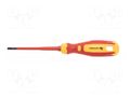 Screwdriver; slim; insulated; slot; SL 3; 100mm; 1kVAC HÖGERT TECHNIK HT1S960