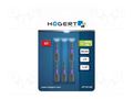 Screwdriver bit; hex key; HEX 6mm; Kind: impact; Overall len: 25mm HÖGERT TECHNIK HT1S148