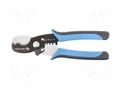 Pliers; cutting,for wire stripping; 185mm; 1.3÷8mm2 HÖGERT TECHNIK HT1P045