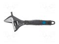 Wrench; adjustable; Jaw capacity: 40mm; Overall len: 210mm HÖGERT TECHNIK HT1P563