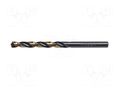 Drill bit; for metal; Ø: 1.2mm; L: 16mm; Overall len: 38mm; 10pcs. HÖGERT TECHNIK HT6D804