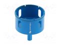 Diamond hole saw; 8mm; ceramics,glaze,drill; hexagonal HÖGERT TECHNIK HT7D308