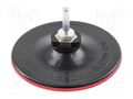 Bracking pad; Mounting: bur; plunger; Socket size: M14 HÖGERT TECHNIK HT8D210