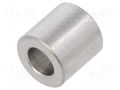 Spacer sleeve; 8mm; cylindrical; stainless steel; Out.diam: 8mm DREMEC DR348/4.3X8