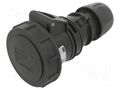 Connector: AC supply 3-phase; socket; female; 16A; 230VAC; IP67 PCE 2132-6.U