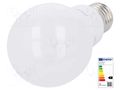 LED lamp; neutral white; E27; 230VAC; 1055lm; P: 11.5W; 4000K ams OSRAM 4052899973404